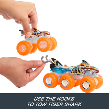 Hot Wheels Monster Trucks Power Smashers Toy Truck & Big Rig Multipack (4 Toy Trucks) - Imagen 5 de 6