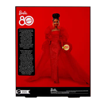 Barbie Signature Collectible Doll For Mattel 80th Anniversary - Image 6 of 6