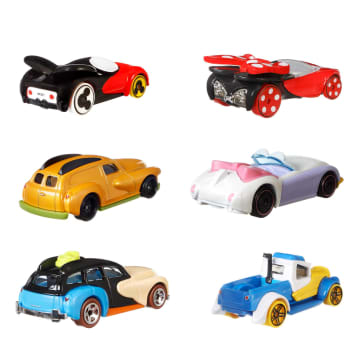 Hot Wheels Disney Character Cars, Set Of 6 Toy Cars in 1:64 Scale, Special Collector's Packaging - Image 5 of 6