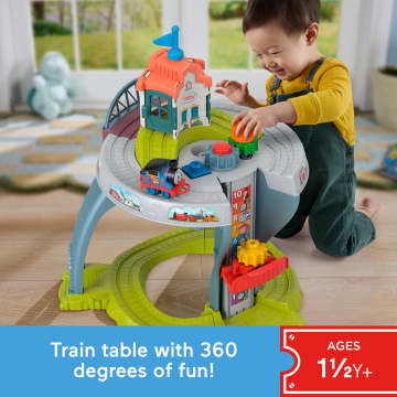 Thomas & Friends My First Train Table Toddler Toy With Track & Fine Motor Activities - Imagen 2 de 6