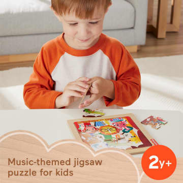 Fisher-Price Wooden Jigsaw Puzzle Collection For Toddlers & Preschool Kids, Style May Vary