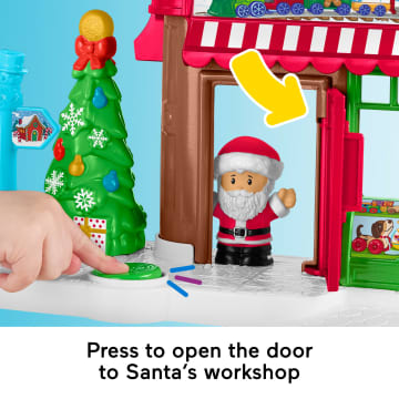 Fisher-Price Little People Christmas Wonderland Gift Set, Playset With Figures For Toddlers - Imagen 3 de 6