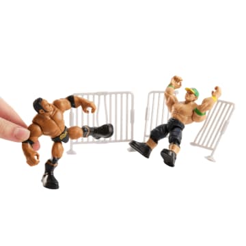 Wwe®  Knuckle Crunchers™  Figurine Articulée et Access.  The Rock® - Imagem 3 de 6