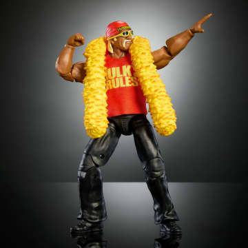 Wwe-Élite Wrestlemania-Hulk Hogan-Figurine Premium Live Event - Imagem 5 de 6