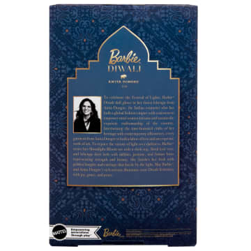 Barbie Signature Diwali Doll By Anita Dongre Wearing Festival Of Lights Look, Holiday Collectible - Sold Out - Image 6 of 6