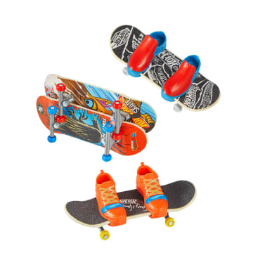 Hot Wheels Skate Veículo de Brinquedo Embalagem de Skates com Tênis Tony Hawk Pássaros - Imagem 5 de 6