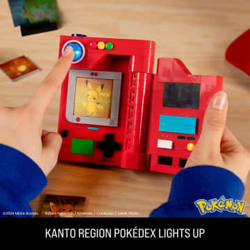 MEGA Pokémon Kanto Region Pokédex Building Kit (322Pieces) For Collectors - Image 5 of 6