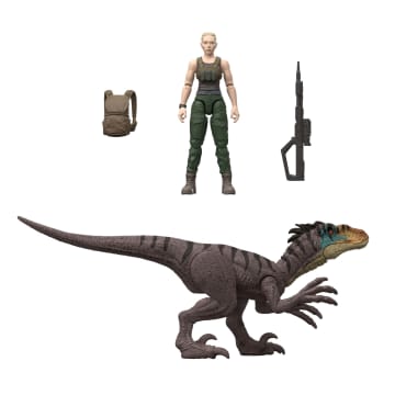 Jurassic World Brinquedo Pacote de humano e dinossauro - Imagen 5 de 6