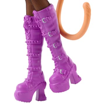 Monster High Fearbook Toralei Fashion Doll With Varsity Jacket, Yearbook, And Music Accessories