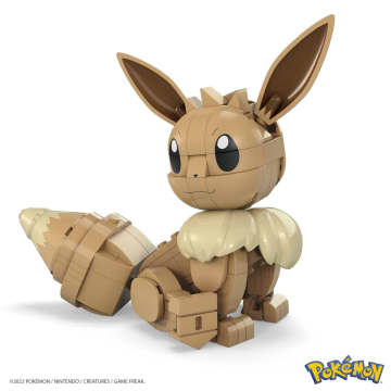 MEGA Pokémon Building Toy Kit Eevee With 1 Action Figure (215 Pieces) For Kids - Image 2 of 6