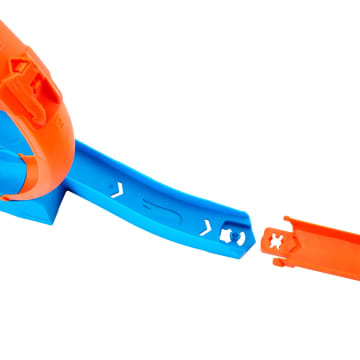 Hot Wheels Track Creator Triple Loop Pack & 1:64 Scale Toy Car, Track-Building Set