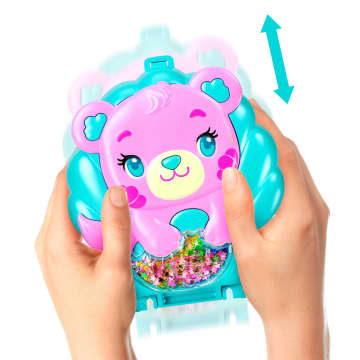 Polly Pocket Conjunto de Brinquedo Compacto Ilha de Glitter - Imagem 4 de 6