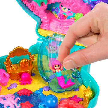 Polly Pocket Conjunto de Brinquedo Compacto Ilha de Glitter - Imagem 5 de 6