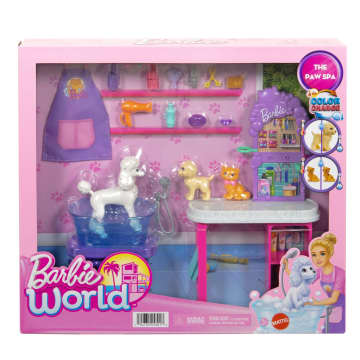 Barbie®-Coffret Espace Toilettage-Avec 3Animaux et Accessoires - Imagen 5 de 5