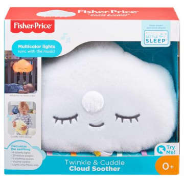 Fisher-Price Nuage Apaisant, Lumineux et Câlin