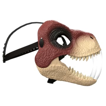 Jurassic World Rebirth Raptor Dinosaur Mask, Role-Play Head Wear, Movie-inspired Costume Gear - Imagen 5 de 6