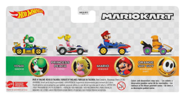 Hot Wheels Mario Kart 4-Pk #2 | Mattel
