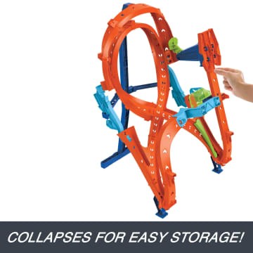 Hot Wheels Track Set With 1 Hot Wheels Car, Figure-8 Track Set - Image 5 of 6