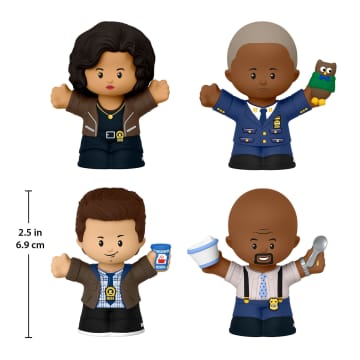 Fisher-Price Little People Collector Brooklyn Nine-Nine Special Edition Figure Set, 4 Characters