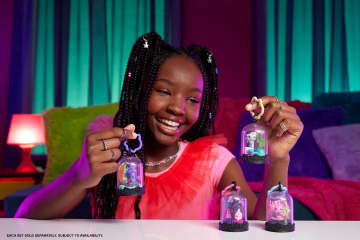 Monster High Pet Keychains, Animal Figures With Accessories And Buildable Terrarium