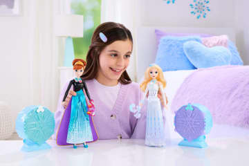 elsa doll with purple dress Disney Store Purple Dress ELSA Regal Doll Limited Edition Frozen 17" Doll New