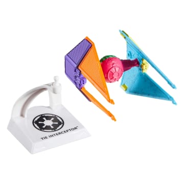 Hot Wheels Collector Veículo de Brinquedo Star Wars TIE Interceptor - Imagen 5 de 6