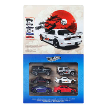 Hot Wheels Set of 6 Japanese Vehicles | Mattel