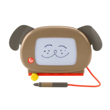 Fisher-Price Juguete para Bebés Pizarrón Magnético Perrito Dibuja Conmigo