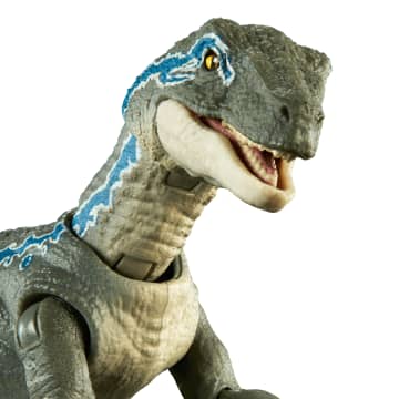 Jurassic World Dinosaurio de Juguete Hammond Collection Velociraptor Blue