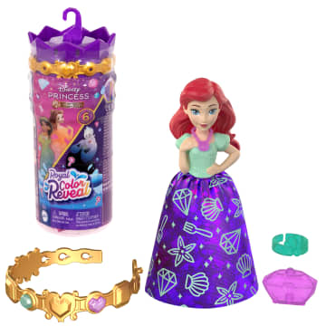 Disney Princess Royal Color Reveal Princess Or Villain Small Doll With 5 Surprises (Dolls May Vary) - Image 4 of 4
