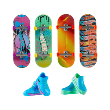 Hot Wheels Skate Tony Hawk Fingerboards & Skate Shoes Multipack - Image 4 of 5