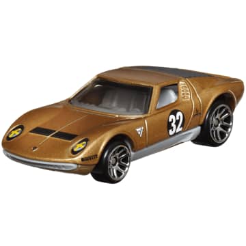 Hot Wheels Themed Veículo de Brinquedo 71 Lamborghini Miura SV Vintage