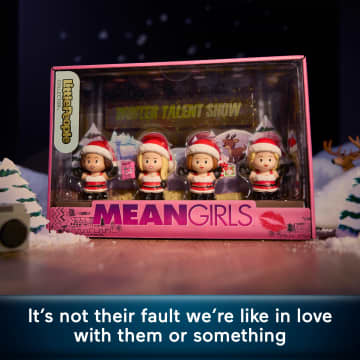Little People Collector Mean Girls Movie Special Edition Holiday Set For Adults & Fans, 4 Figures
