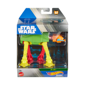 Hot Wheels Collector Veículo de Brinquedo Star Wars Perseguição AT-AT - Imagem 6 de 6