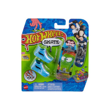 Hot Wheels Skate Vehículo de Juguete Patineta GUMMY GRINDER™ con Tenis