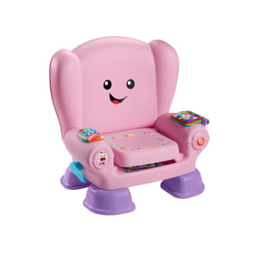 Fisher-Price Laugh & Learn Smart Stages Chair Electronic Learning Toy For Toddlers, Pink