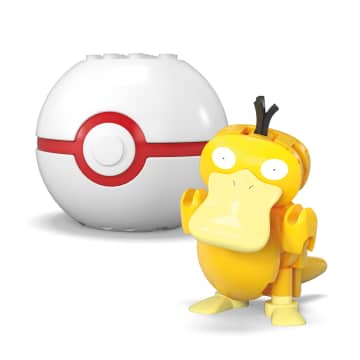MEGA Pokémon Bulbasaur & Psyduck Building Toy Kit, 2 Action Figures (63 Pieces) For Kids - Image 6 of 6
