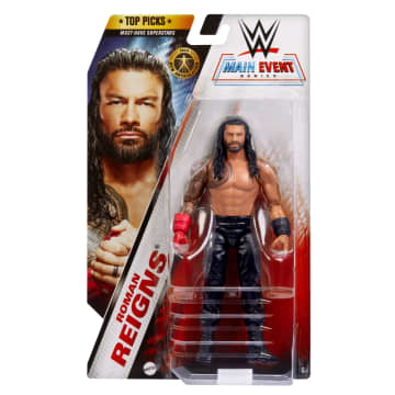 WWE Top Picks Roman Reigns Action Figure, 6-Inch Collectible Superstar With Articulation - Imagem 2 de 5