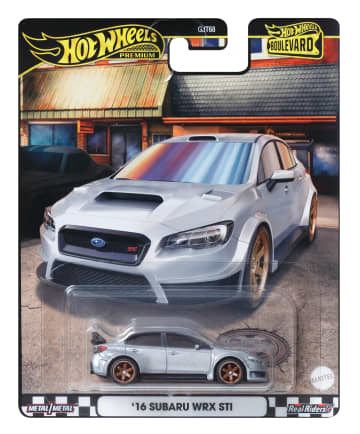 Hot Wheels Premium Veículo de Brinquedo 16 Subaru WRX STI - Image 6 of 6