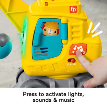 Fisher-Price Count & Stack Crane With Blocks, Lights & Sounds, Multi-Language Version - Image 5 of 6