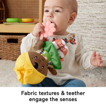 Fisher-Price Cuddle & Chime First Babydoll Infant Sensory Toy, Styles May Vary