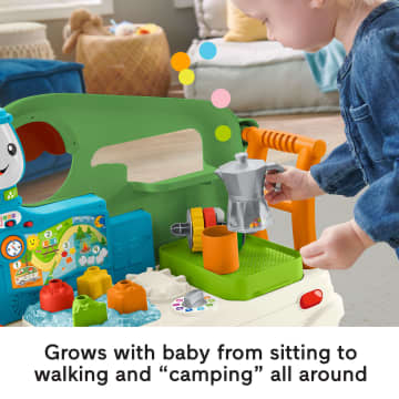Fisher-Price Laugh & Learn 3-In-1 On-The-Go Camper Infant Walker & Toddler Activity Center - Imagen 4 de 6