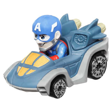 Hot Wheels RacerVerse Vehículo de Juguete Capitán América