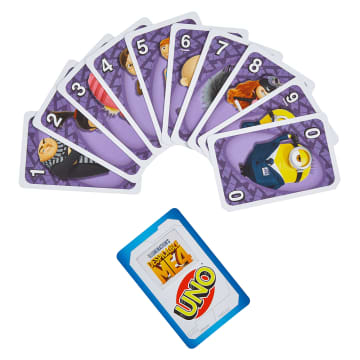 UNO Despicable Me 4 Card Game For Kids & Family Night - Imagem 5 de 6