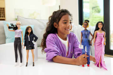 Barbie Careers Women in Film Set Of 4 Dolls With Removable Looks & Accessories - Image 2 of 3