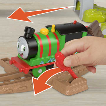Thomas & Friends Pista de Juguete Interactiva Bulstrode con Doble Puente - Imagen 4 de 6