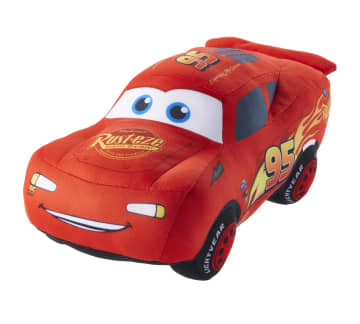 Disney And Pixar's Cars Lightning Mcqueen Talking Soft Plush 15 Sounds And Phrases