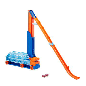 Hot Wheels Ville Transporteur Avec Pente de Vitesse, 1 Véhicule - Imagen 4 de 6