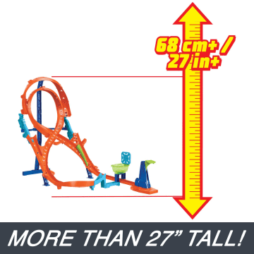 Hot Wheels Track Set With 1 Hot Wheels Car, Figure-8 Track Set - Image 3 of 6
