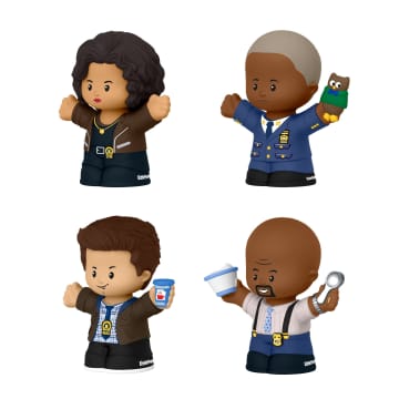 Fisher-Price Little People Collector Brooklyn Nine-Nine Special Edition Figure Set, 4 Characters